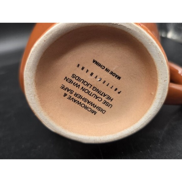 Pottery Barn Retro Figural Reindeer Mug With Antlers 12 oz Christmas Holiday - Picture 8 of 15